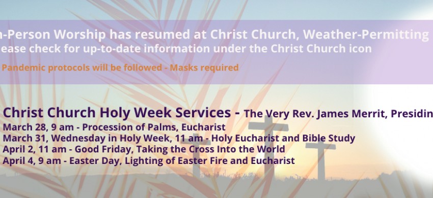 Christ Church Easter 2021-2